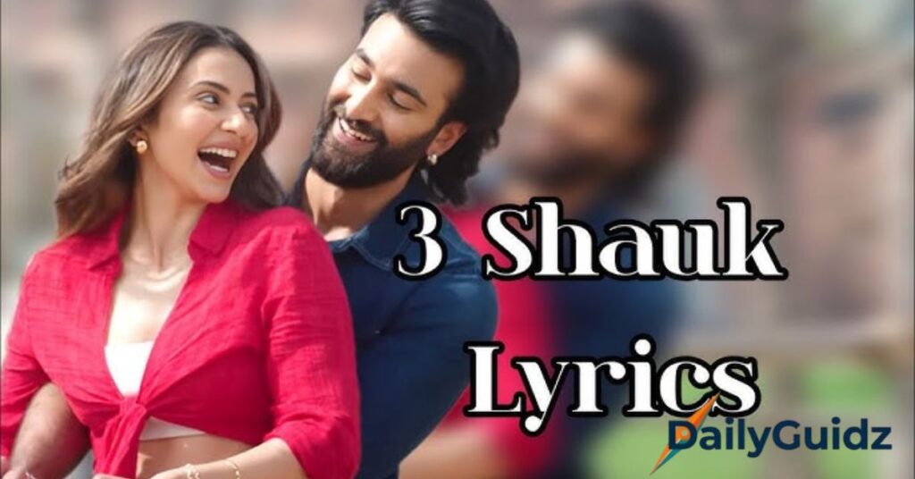3 shauk lyrics